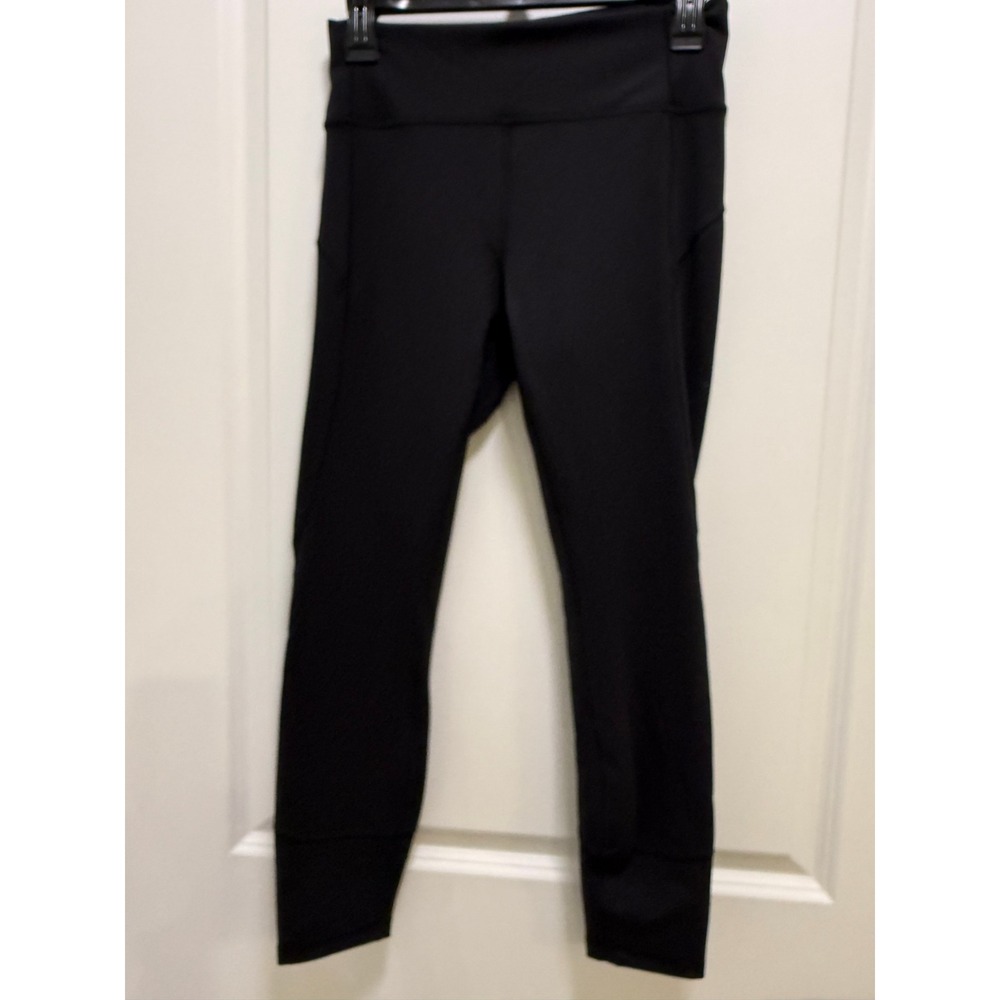 Lululemon All the Right Places High Rise Black Pocket Leggings Size 8 24.5"